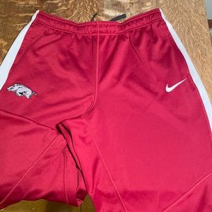 Authentic Arkansas Nike Drifit FB Coaching sweats